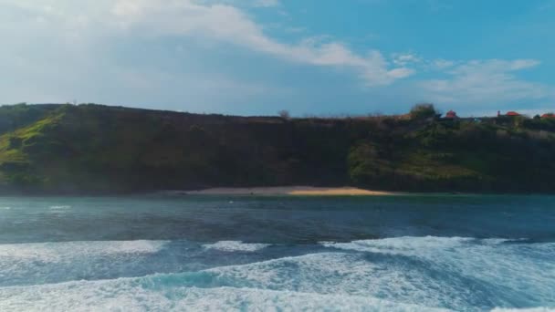 Κάτοψη του παράκτιου ωκεανού του νησιού Μπαλί Ινδονησία 31 — Αρχείο Βίντεο