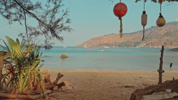 Andaman Zee en stranden van Phuket Thailand 1 — Stockvideo