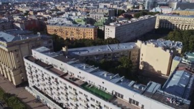 Güzel Saint-Petersburg Rusya üzerinde uçuş 59
