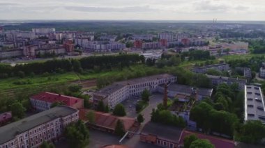 Saint-Petersburg Rusya 1 şehir merkezindeki hava manzaralı Gatchina