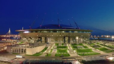 St. Petersburg 'daki Gazprom Stadyumu