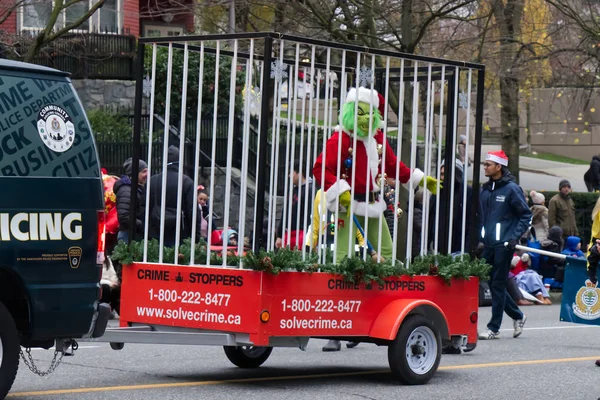 Vancouver Canada December 2019 Character Famous Movie How Grinch Stole — Stock Photo, Image