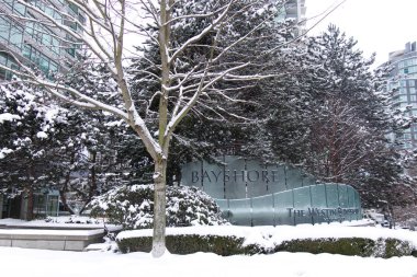 Vancouver, Canada - January 15, 2020: View of sign 