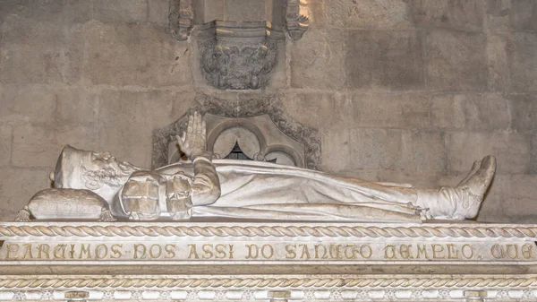 Lisboa, Portugal - 5 de março de 2016: Túmulo de Vasco da Gama — Fotografia de Stock