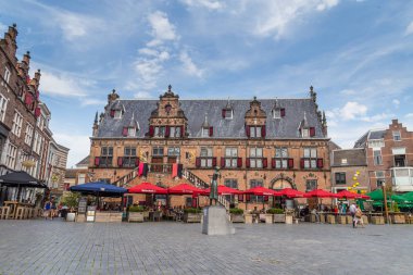 Nijmegen, Hollanda - 27 Ağustos 2016: Nijmegen Merkezi Netherands