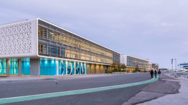 Valencia, İspanya 01 Aralık 2016: Edem iş Üniversitesi Merkezi 
