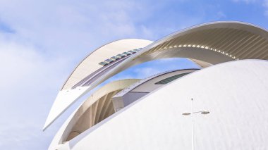 Valencia, İspanya - 01 Aralık 2016: Şehir sanat ve bilim