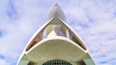 Valencia, İspanya - 01 Aralık 2016: Şehir sanat ve bilim