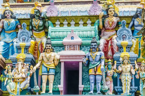 Facade hindu temple Sri Lanka — Stock Photo, Image