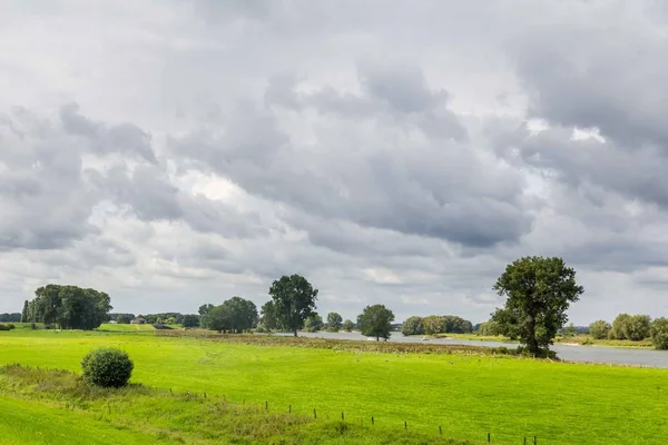 Hollandalı nehir manzara