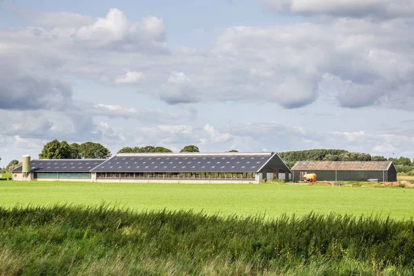 Современная открытая голландская ферма — стоковое фото