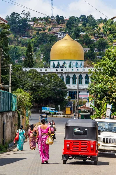 Moskee in Bardarawela stad in Sri Lanka — Stockfoto