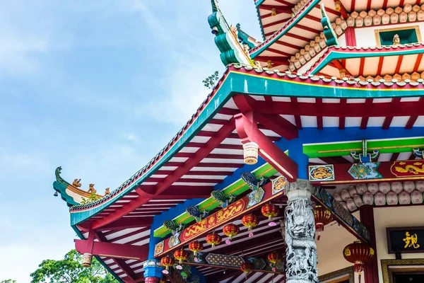 Chinese tempel in Semarang Indonesië — Stockfoto