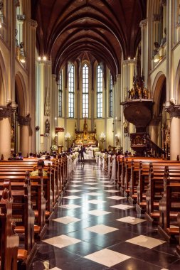 İç St. Mary varsayım Katedrali, Jakarta, Java, içinde