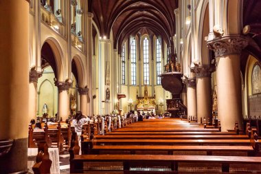 İç St. Mary varsayım Katedrali, Jakarta, Java, içinde
