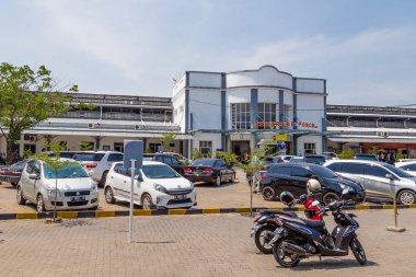 Station Poncol in Semarang, Batı Java, Endonezya.