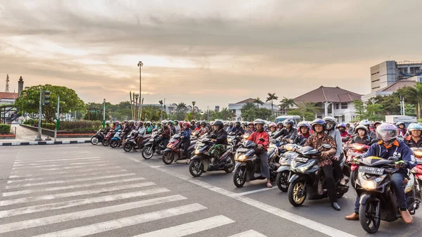 Scooters en Indonesia — Foto de Stock