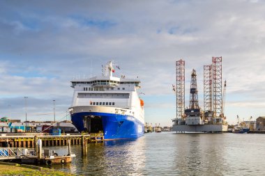 Büyük Britanya'Ijmuiden için feribot