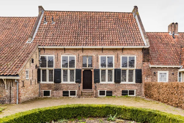 Antik centrum av Amersfoort Nederländerna — Stockfoto