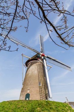 Geleneksel Hollanda Widnmill 