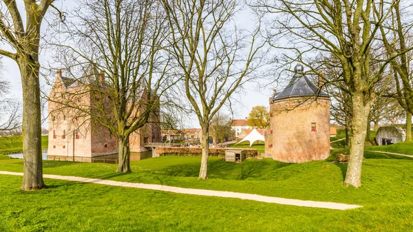 堡垒 Loevestein 荷兰 — 图库照片