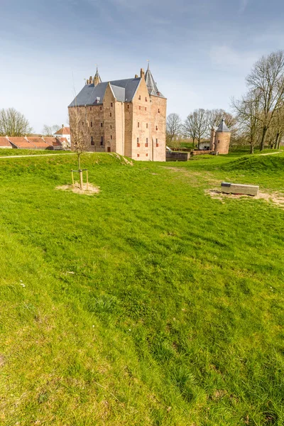 Крепость Loevestein Netherlands — стоковое фото