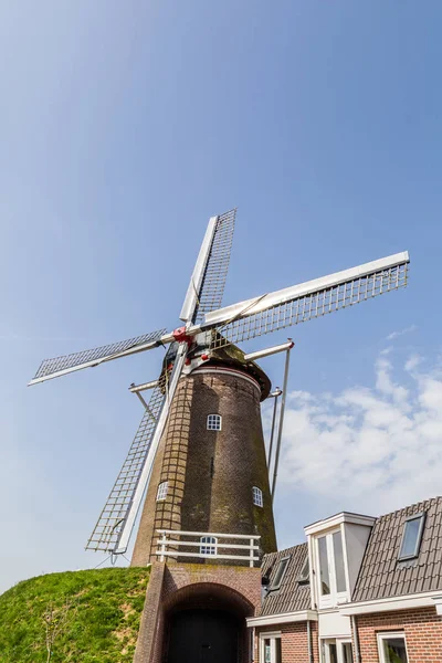 Widnmill tradicional holandés — Foto de Stock