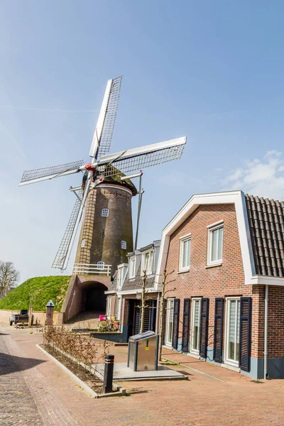 Traditionele Nederlandse Widnmill — Stockfoto