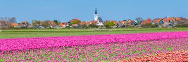 Skyline Den Hoorn Texel the Netherlands clipart