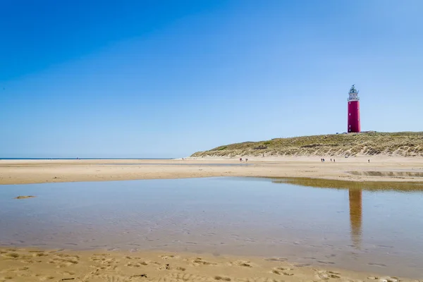 Lighthouse Texel, Nizozemsko — Stock fotografie