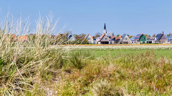Skyline den hoorn texel die Niederlande — Stockfoto