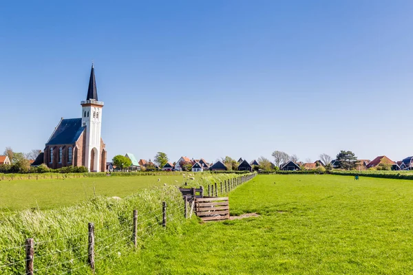 Skyline Den Hoorn Texel Нидерланды — стоковое фото