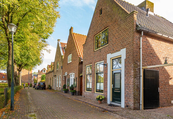 Touristic village Hattem, Overijssel in the Netherlands