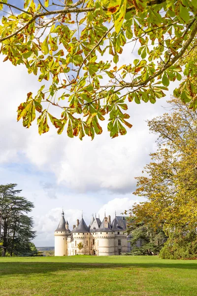 Castillo de Chaumont-sur-Loire en Francia — Foto de Stock