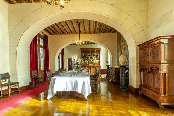 Interior Chateau de Chaumont em FRance — Fotografia de Stock