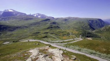 Sognefjellet Norveç'in çatısında