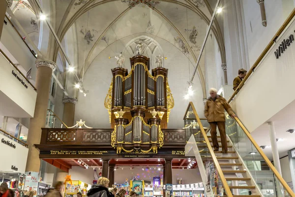 Livraria em Zwolle Netherlands — Fotografia de Stock