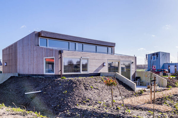 Экологические дома в Алмере, Нидерланды
