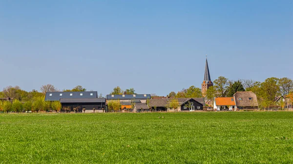 Dorp Langbroek, Nederland — Stockfoto