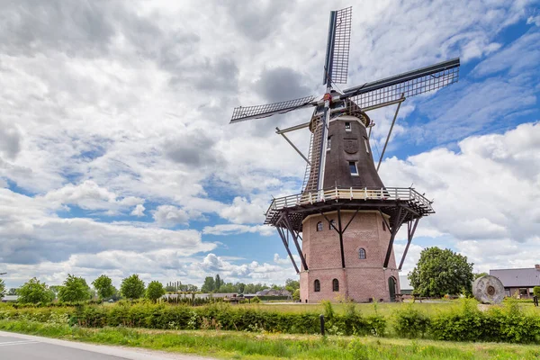 Molino de viento holandés Veluwe — Foto de Stock