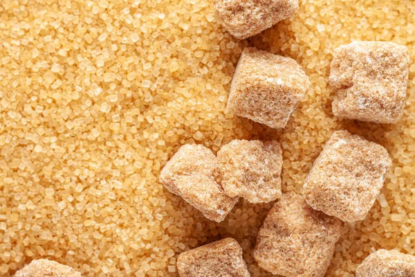 Ane Brown Sugar Background Crystals Pieces Sugar Lose Stock Photo