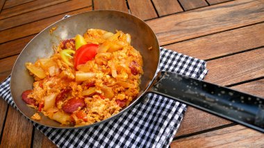 Restoranda kahvaltı.