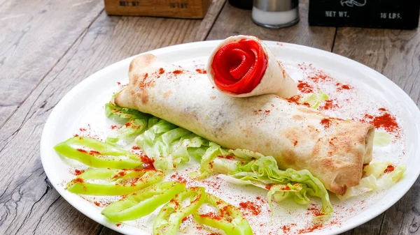 Tortilla Restaurant Table — Stock Photo, Image