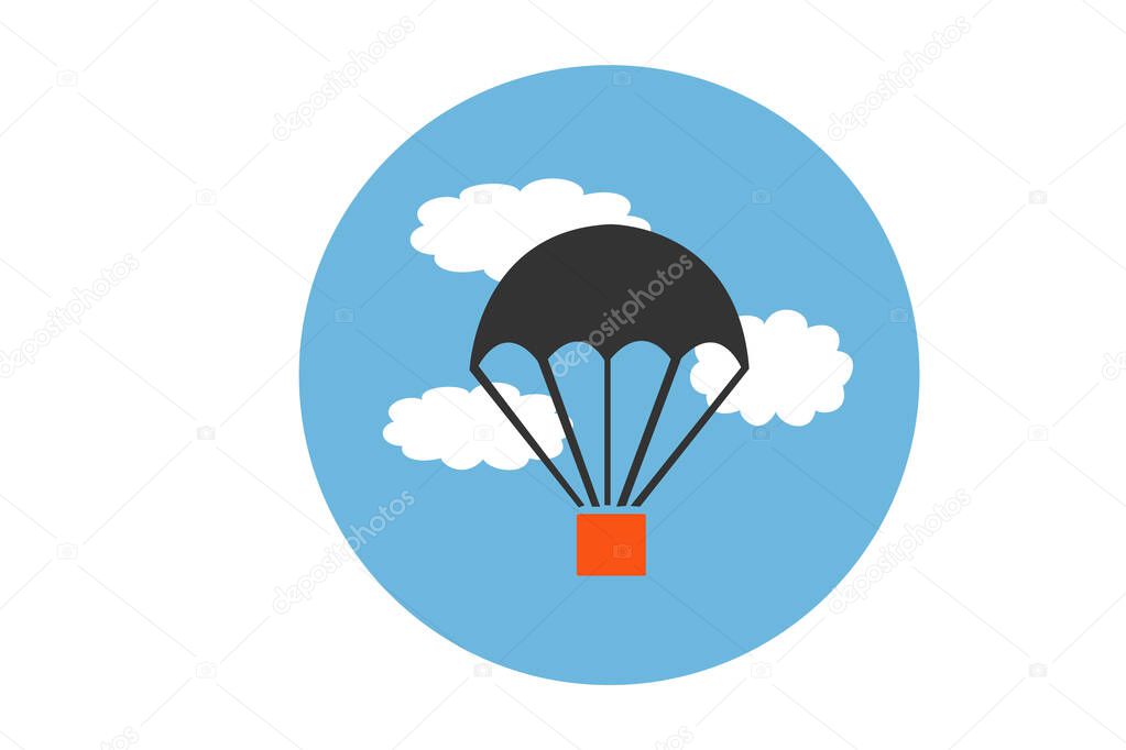 Jumping With Parachute, Paragliding, Parachute