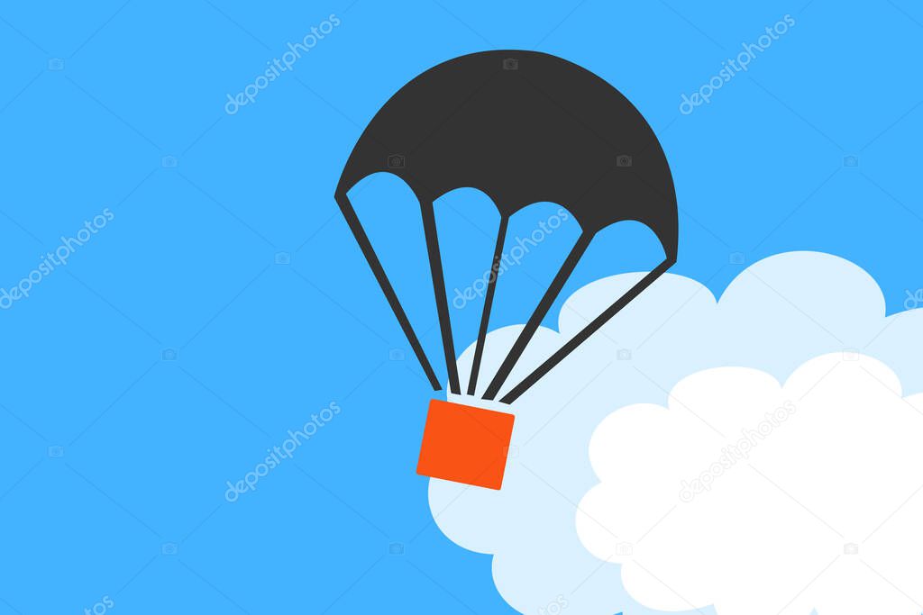 Jumping With Parachute, Paragliding, Parachute