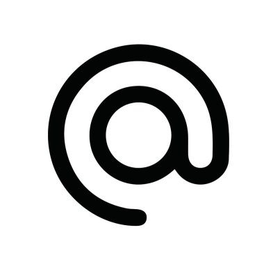 @ Beyaz arkaplanda sembol