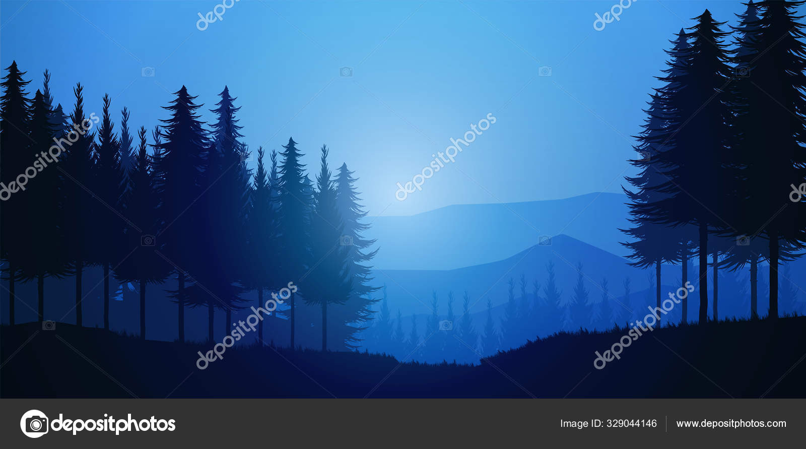 自然林天然松树森林地平线景观壁纸山脉湖景轮廓树空日出日落画图矢量风格色彩斑斓的背景 图库矢量图像 C Chakkree 自然林天然松树森林地平线景观壁纸山脉湖景轮廓树空日出日落画图矢量风格色彩斑斓的背景 图库矢量图像 C Chakkree