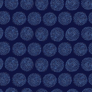 Benekli dairesel vektör tekrar deseni. Çembersiz desen, moda için mükemmel, ev, durağan, çocuklar. 
