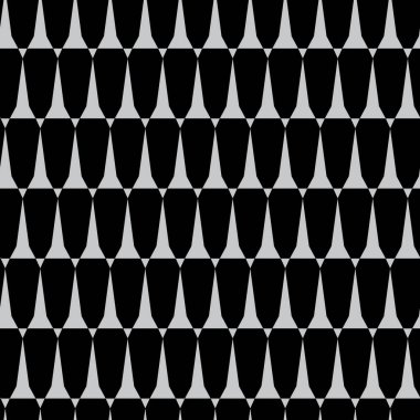 Mono soyut geometrik şekiller. Vektör tekrar. Ev dekorasyonu, ambalaj, hatıra defteri, duvar kağıdı, hediye, çocuklar, giysi için harika.. 
