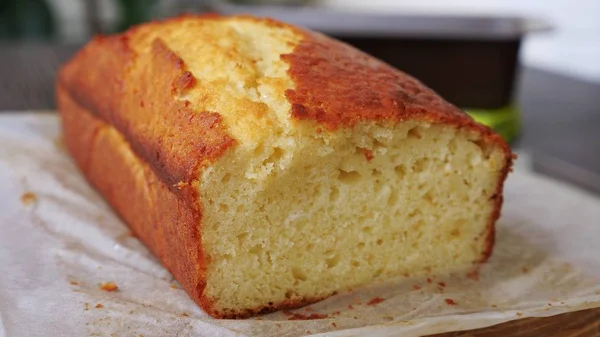 Pastel Muy Sabroso Toma Mucho Tiempo Cocinarlo —  Fotos de Stock